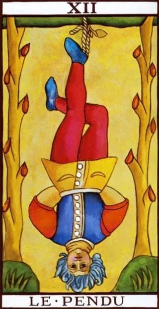 The Hanged Man in the Tarot of Marseilles