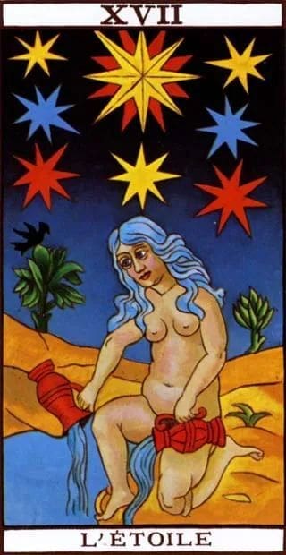 The Star in the Tarot of Marseilles