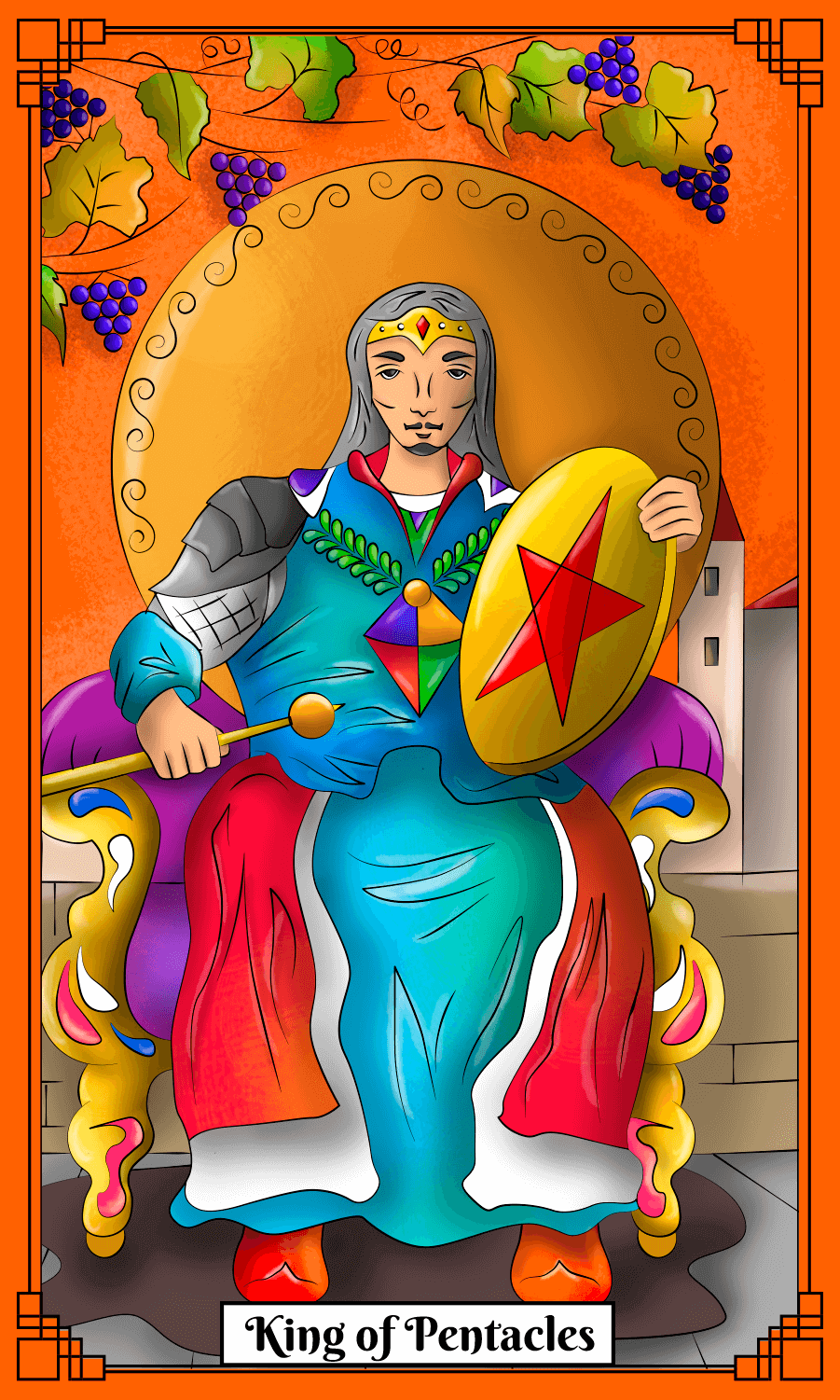 king of pentacles card