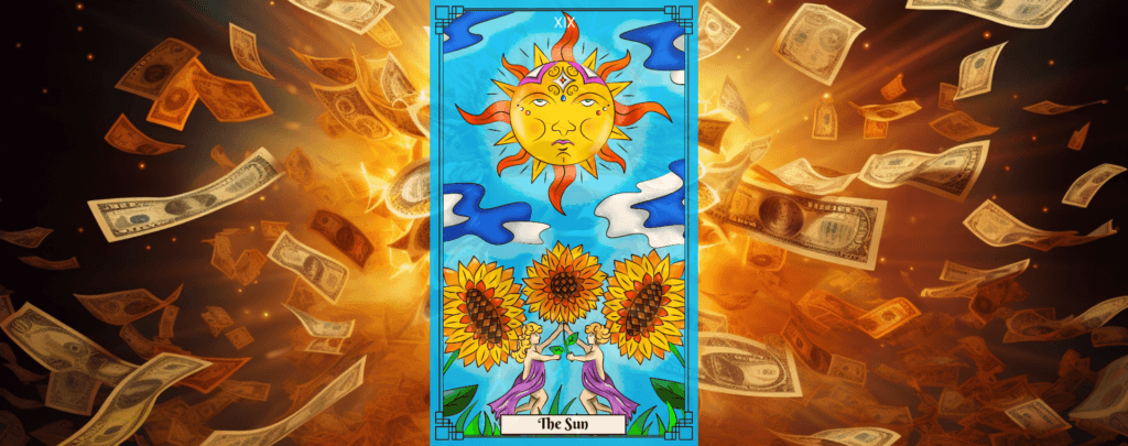 Sun Tarot Card Meaning In Finances