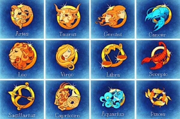 zodiac sign by name alphabets