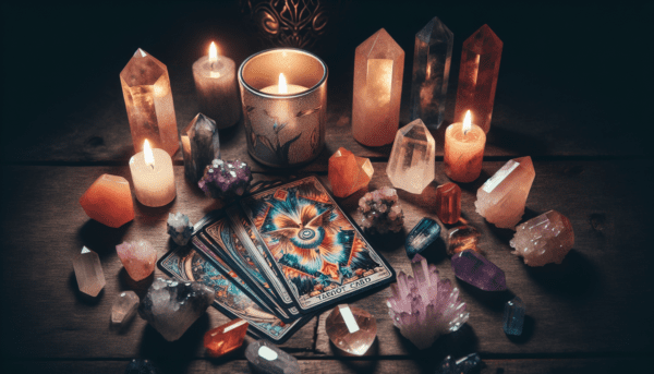 how to use crystals to enhance your tarot readings