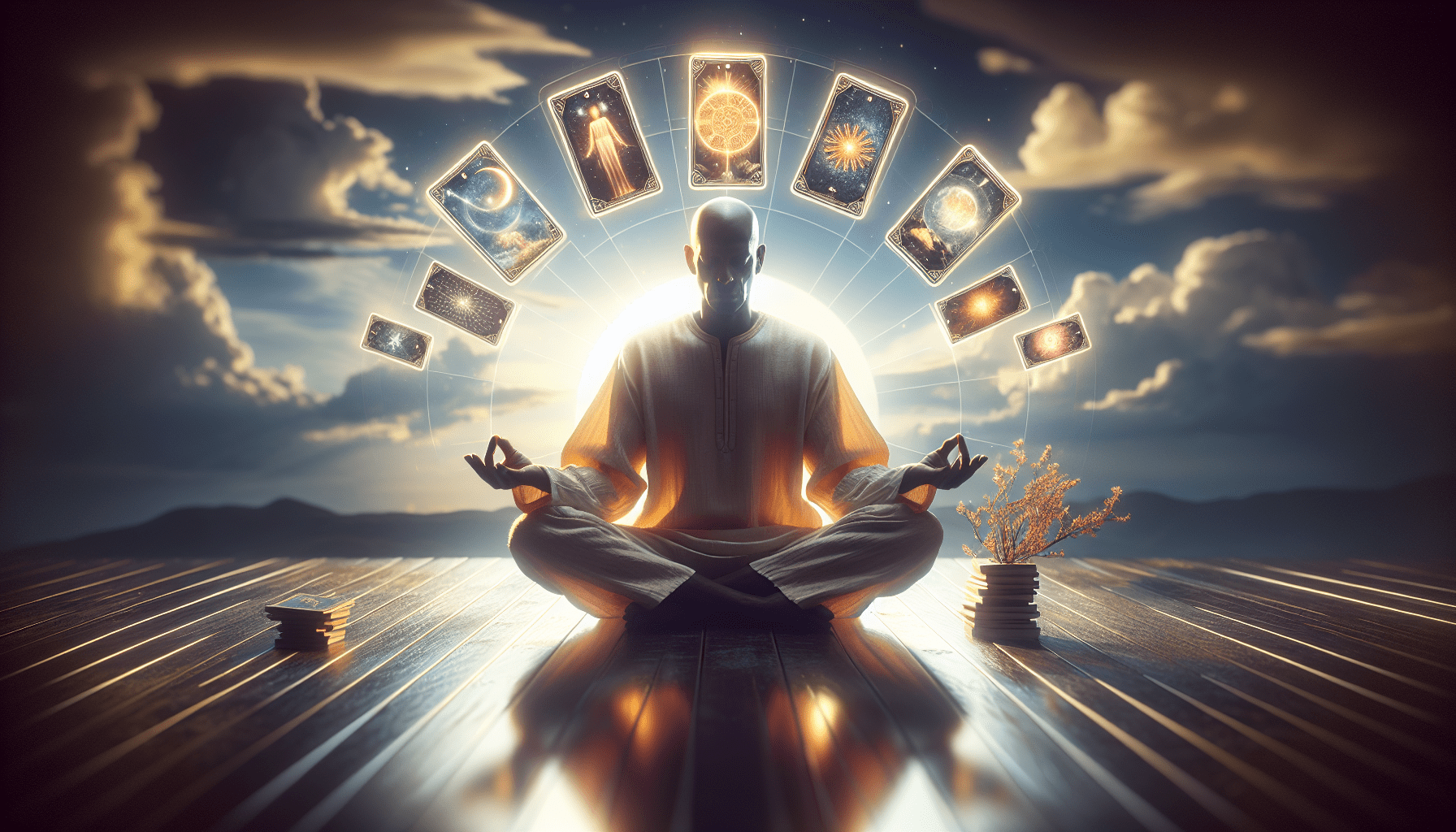 how to use tarot during meditation